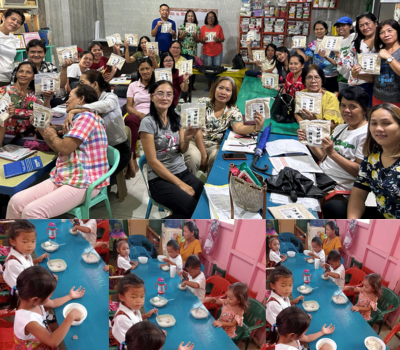 PASAR Foundation Distributes Congee Mix to 24 Child Development Centers in Isabel